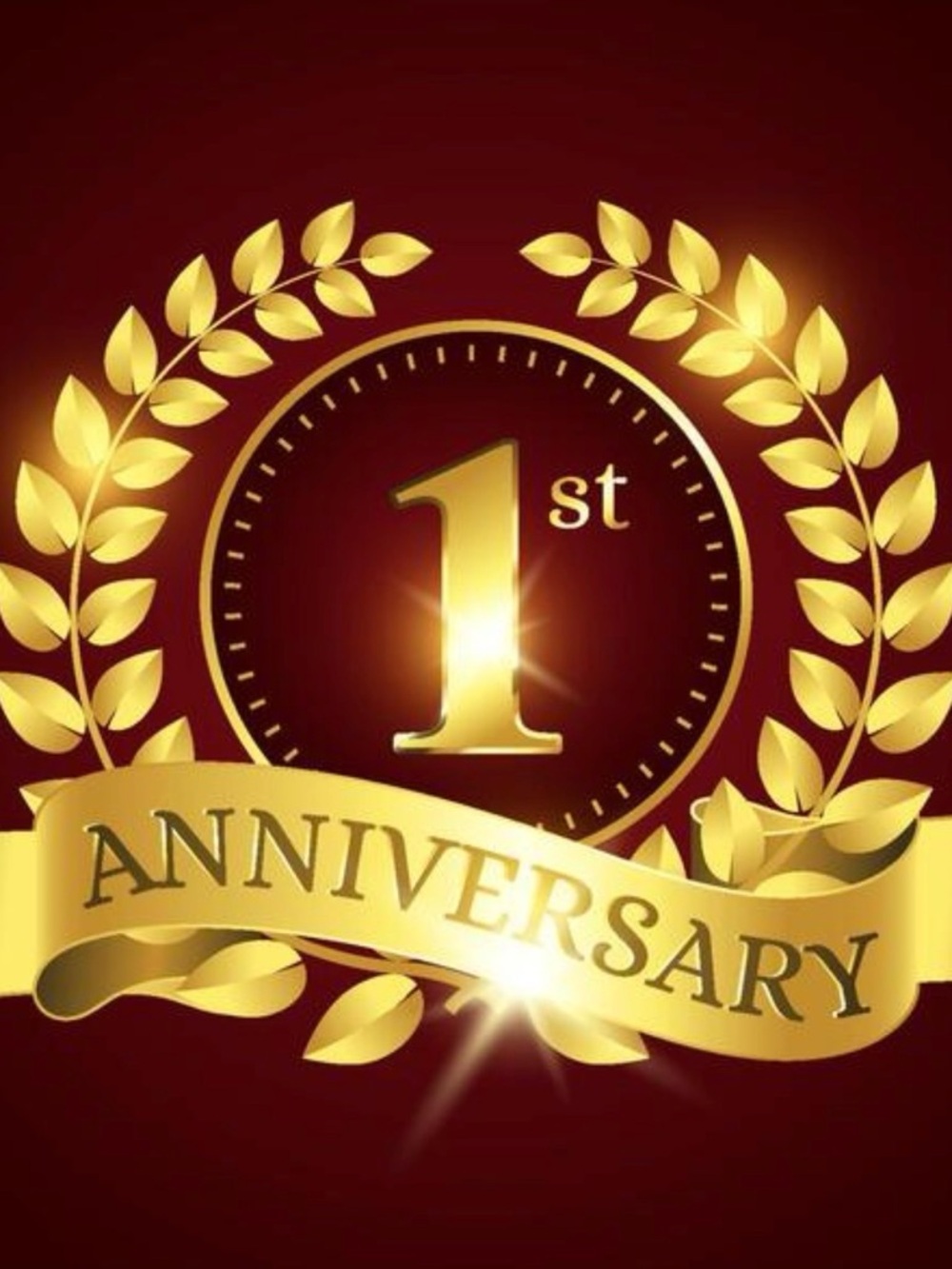 1️⃣st YEAR ANNIVERSARY 🍾JULY 3️⃣1️⃣st BOOK MARK & Play a Round of mini golf ⛳️